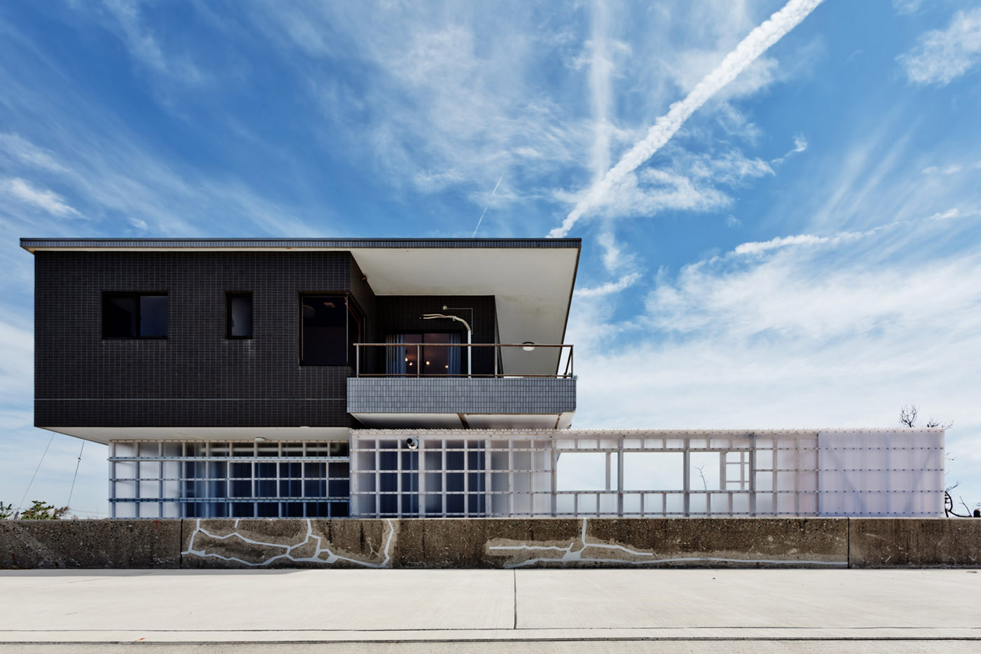 Seaside villa in Japan. Renovation and restoration of the building