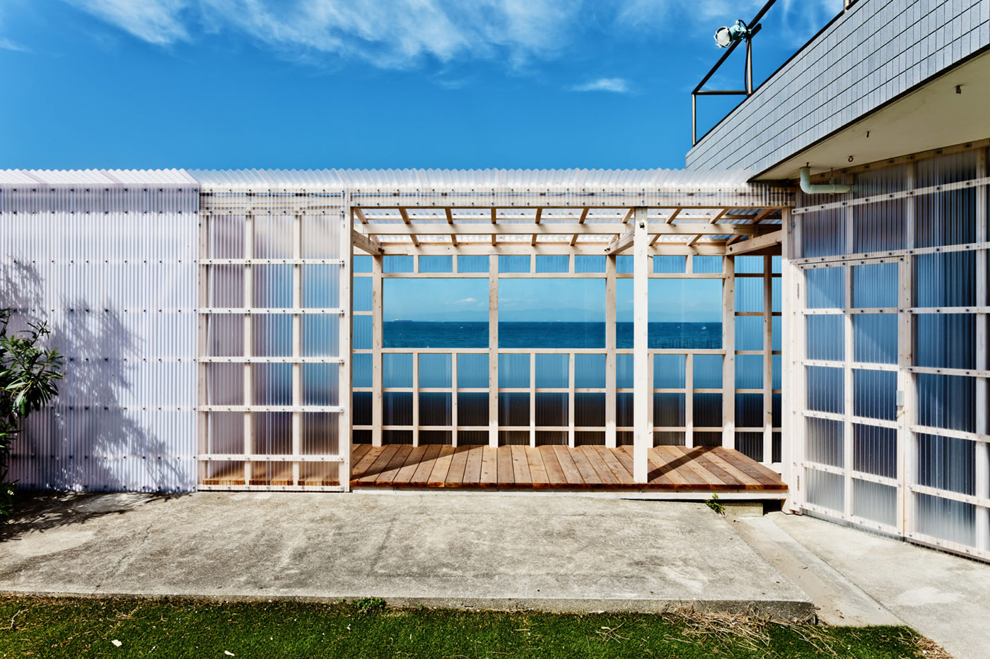 Seaside villa in Japan. Renovation and restoration of the building