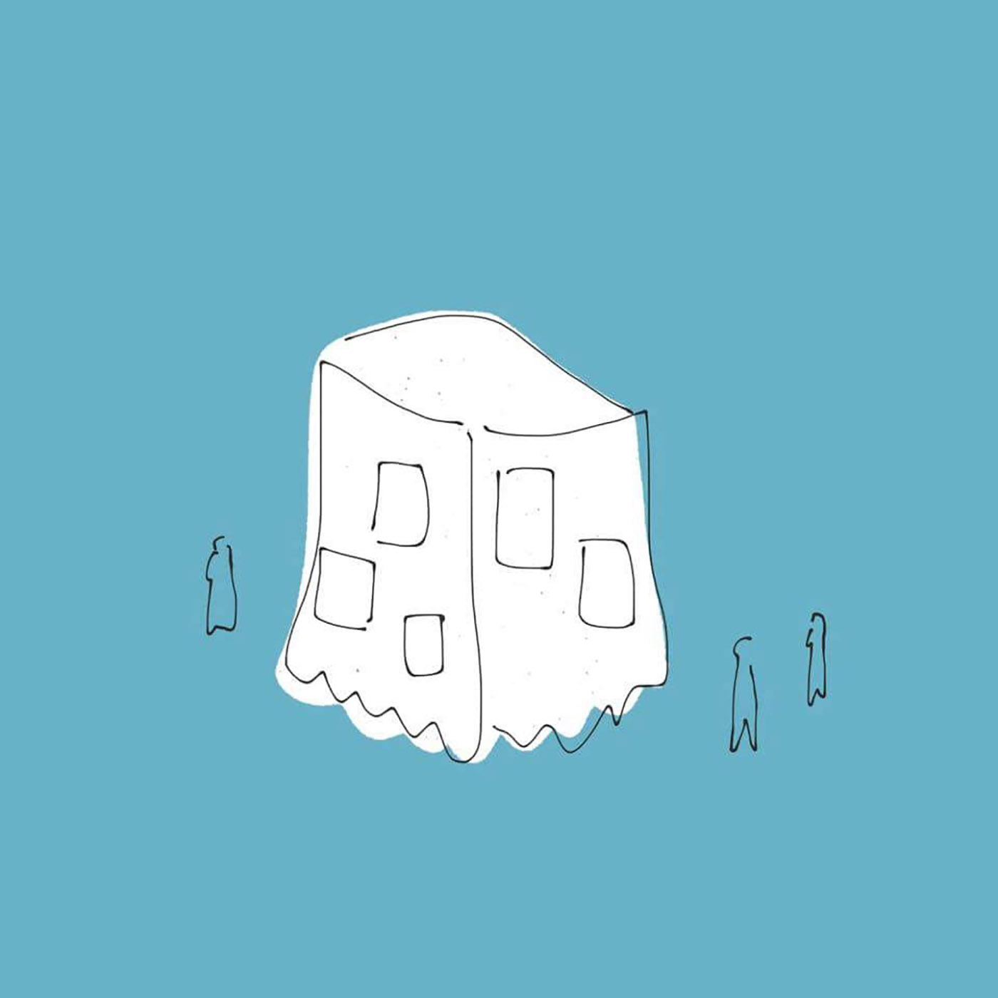 Paradoxical creature, symbol of the past in the present, it is neither here nor there: it is the ghost of a house