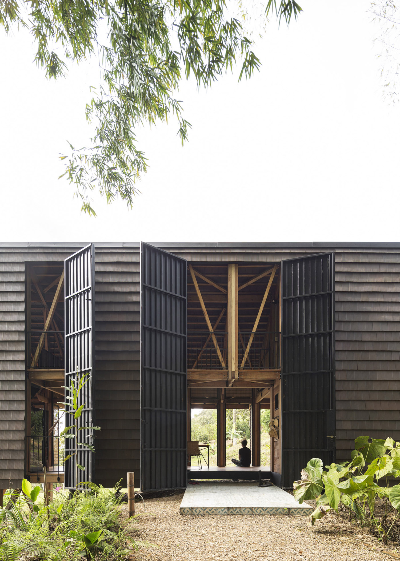 Casa Tejida, the paradise where clouds come for breakfast