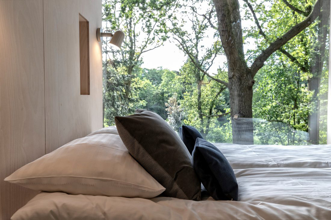 Treetop Hotel Lovtag: sleeping in the trees of a small, picturesque Danish forest