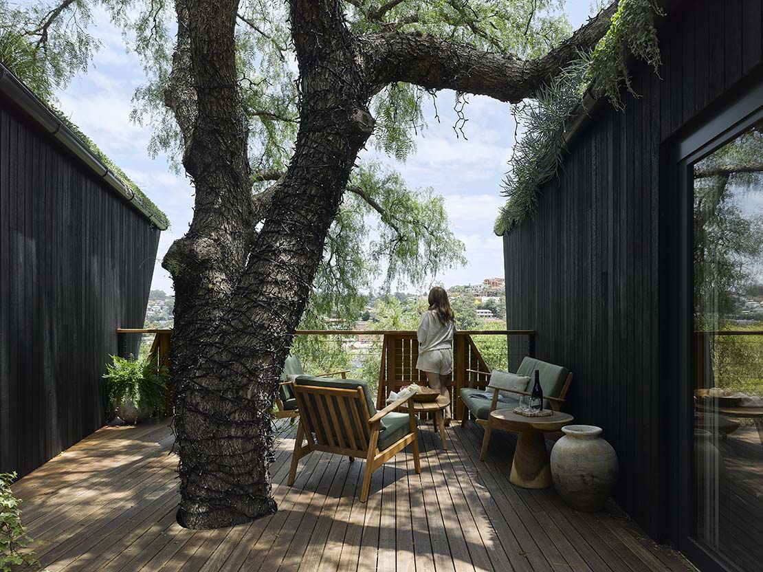 Pepper Tree Passive House. A cozy and sustainable home office extension