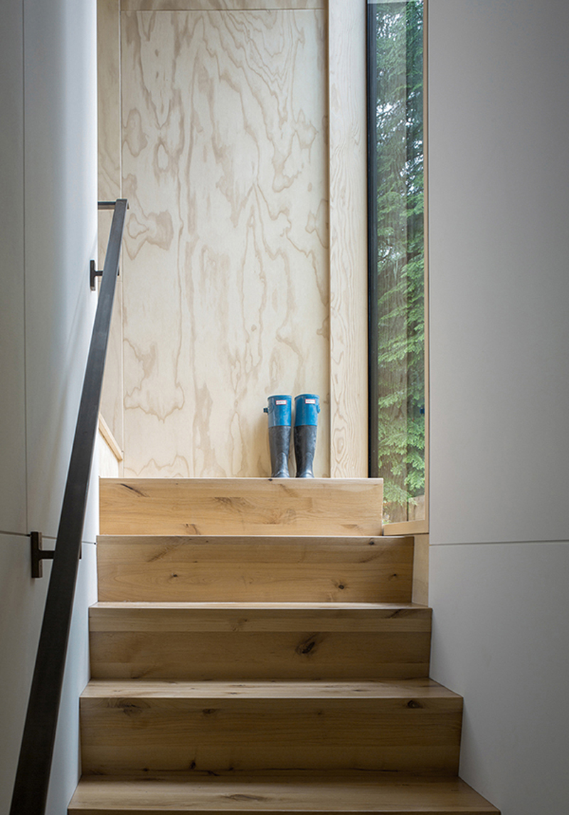 Wooden terrace over the landscape