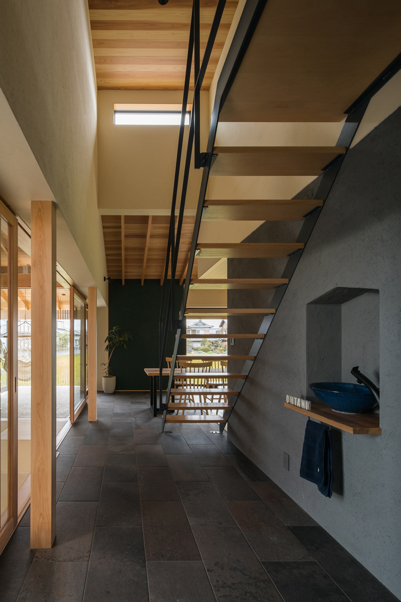 Home with great openness to the landscape