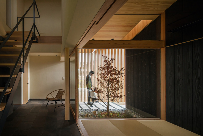 Home with great openness to the landscape