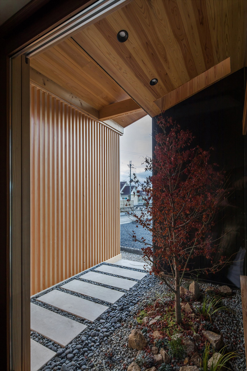 Home with great openness to the landscape