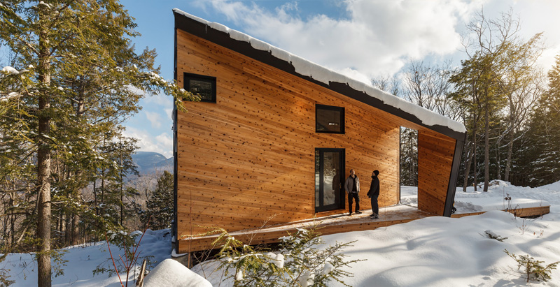 Prefabricated wooden house