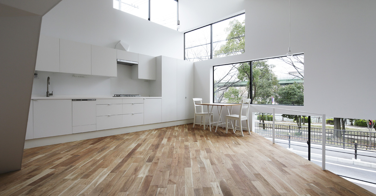 Window open to living room