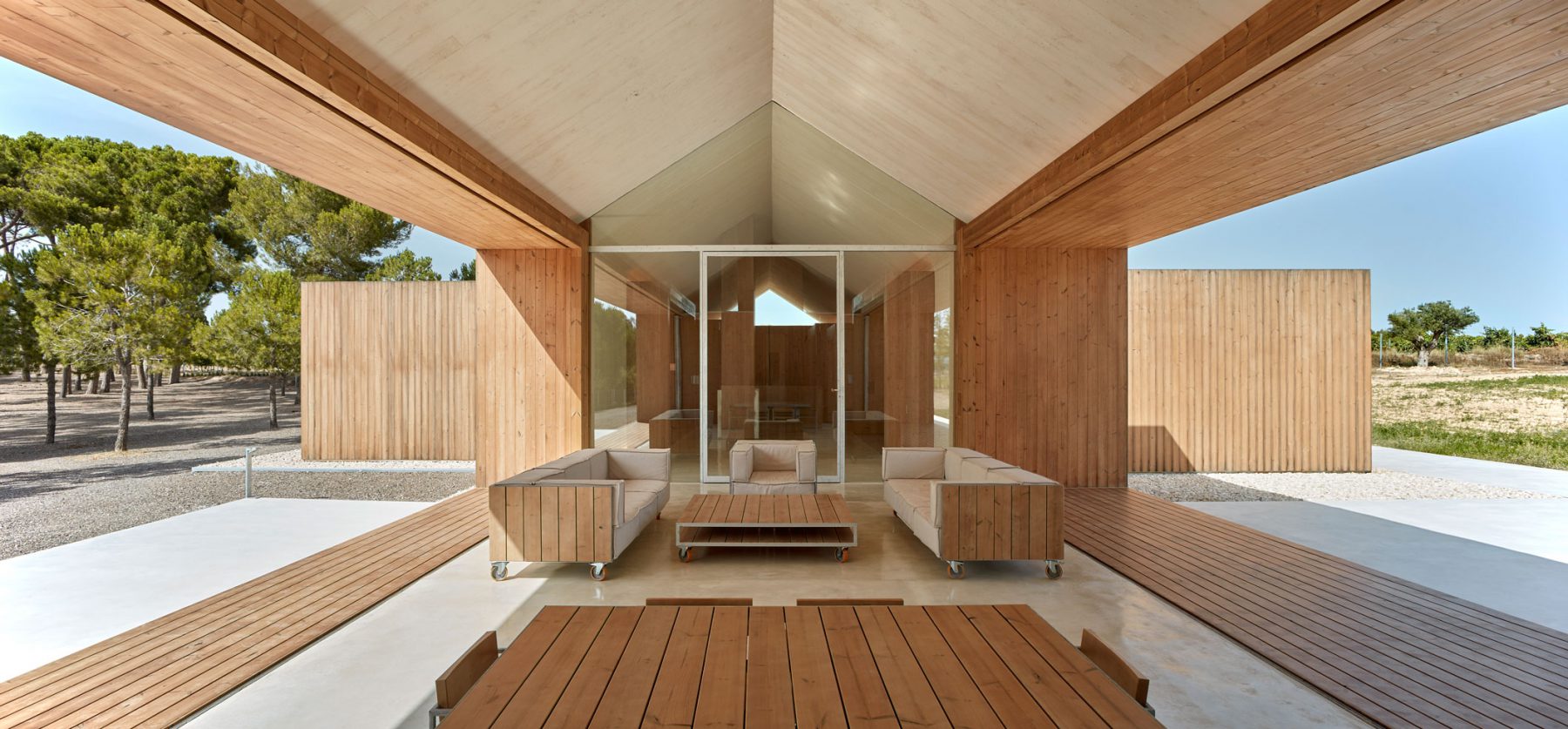 Cottage che richiama le forme tradizionali