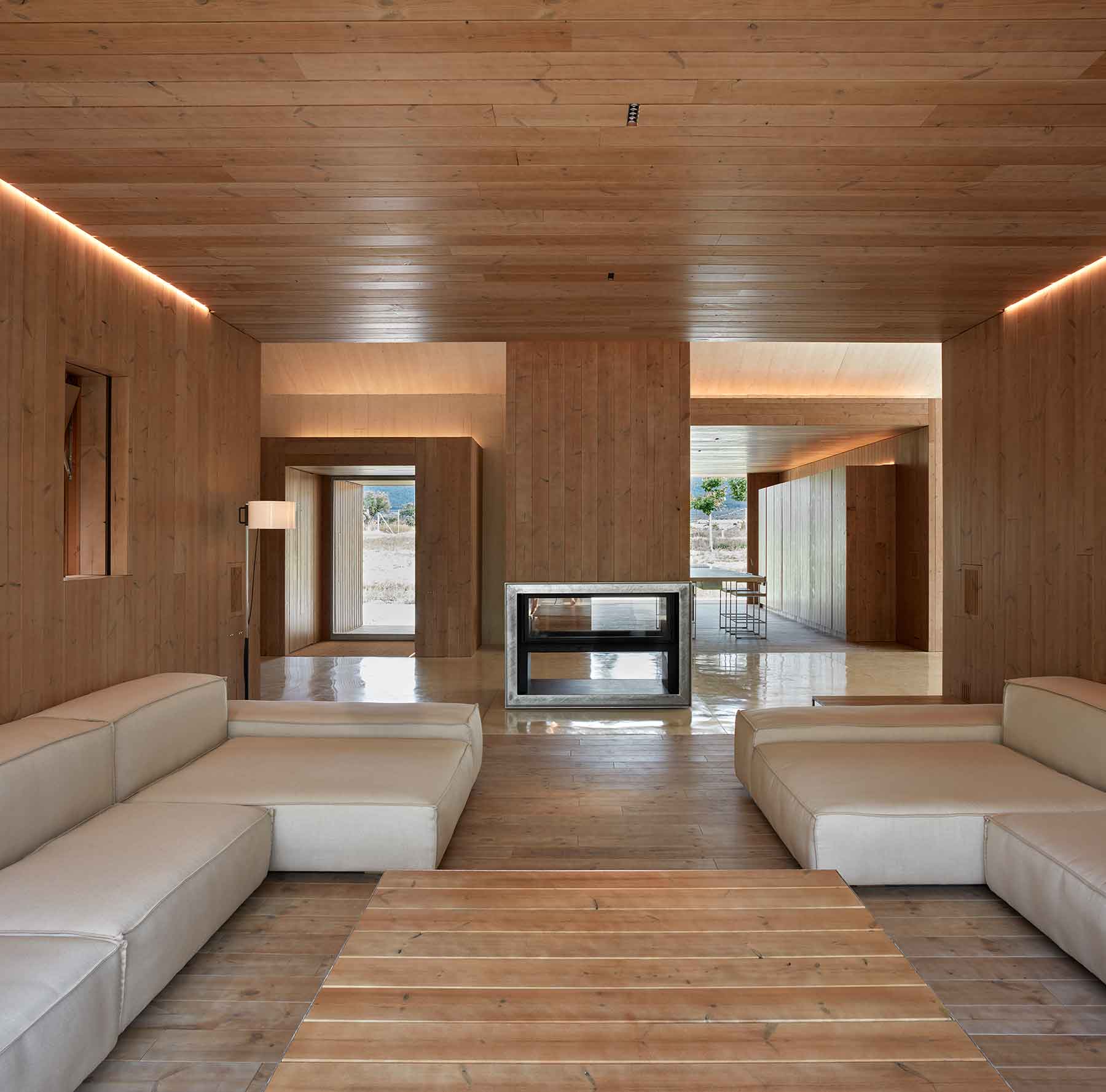 Cottage che richiama le forme tradizionali
