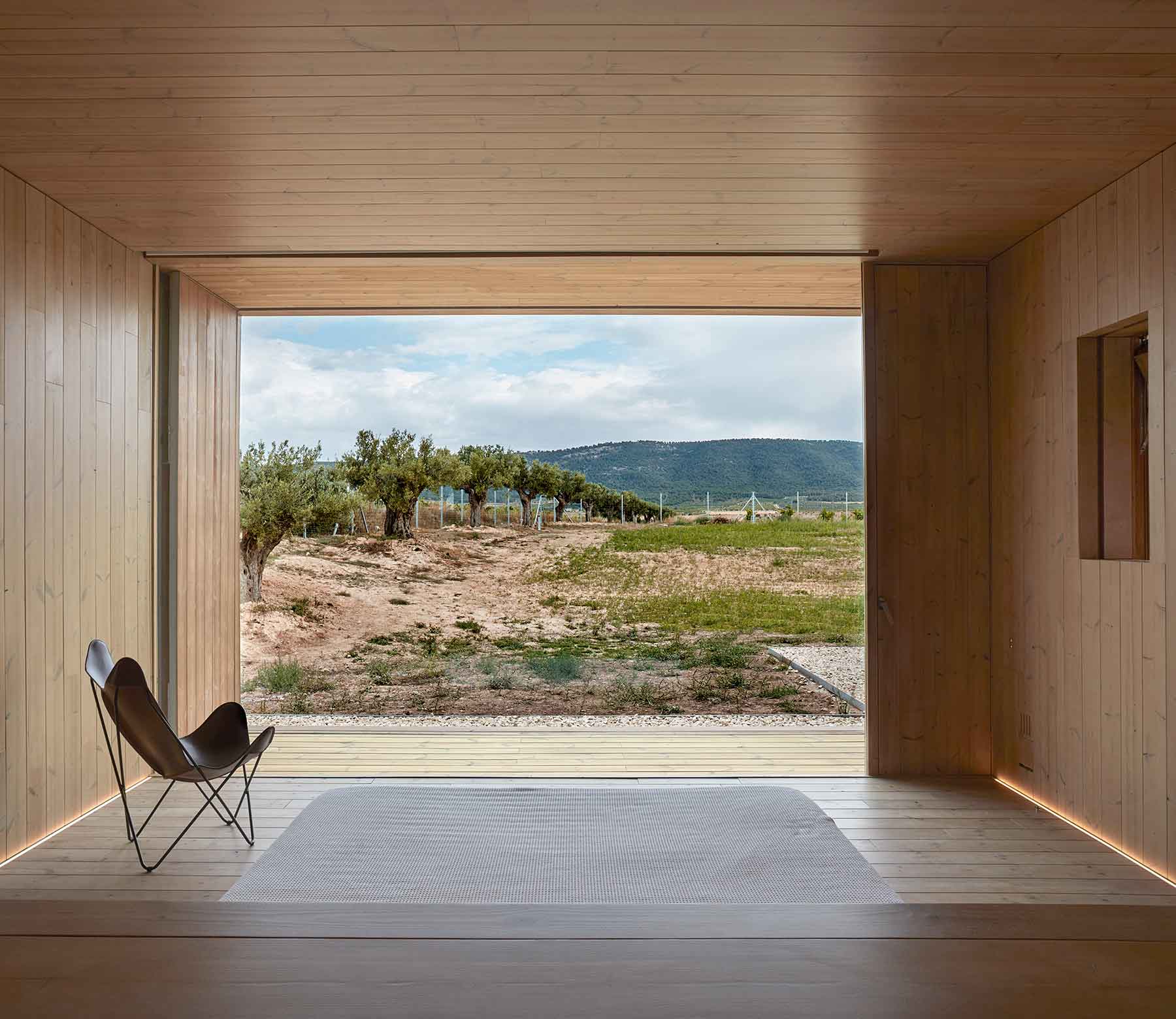 Cottage che richiama le forme tradizionali