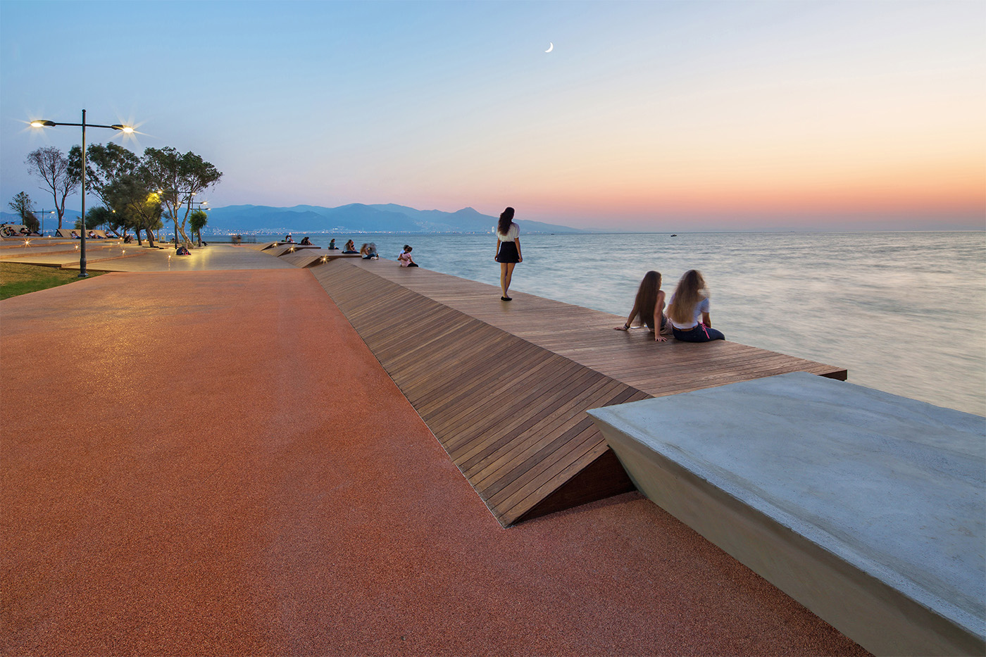 Wooden bridge in Turkey