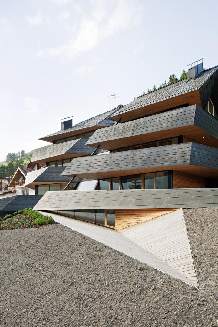 Abitazioni in legno e rame