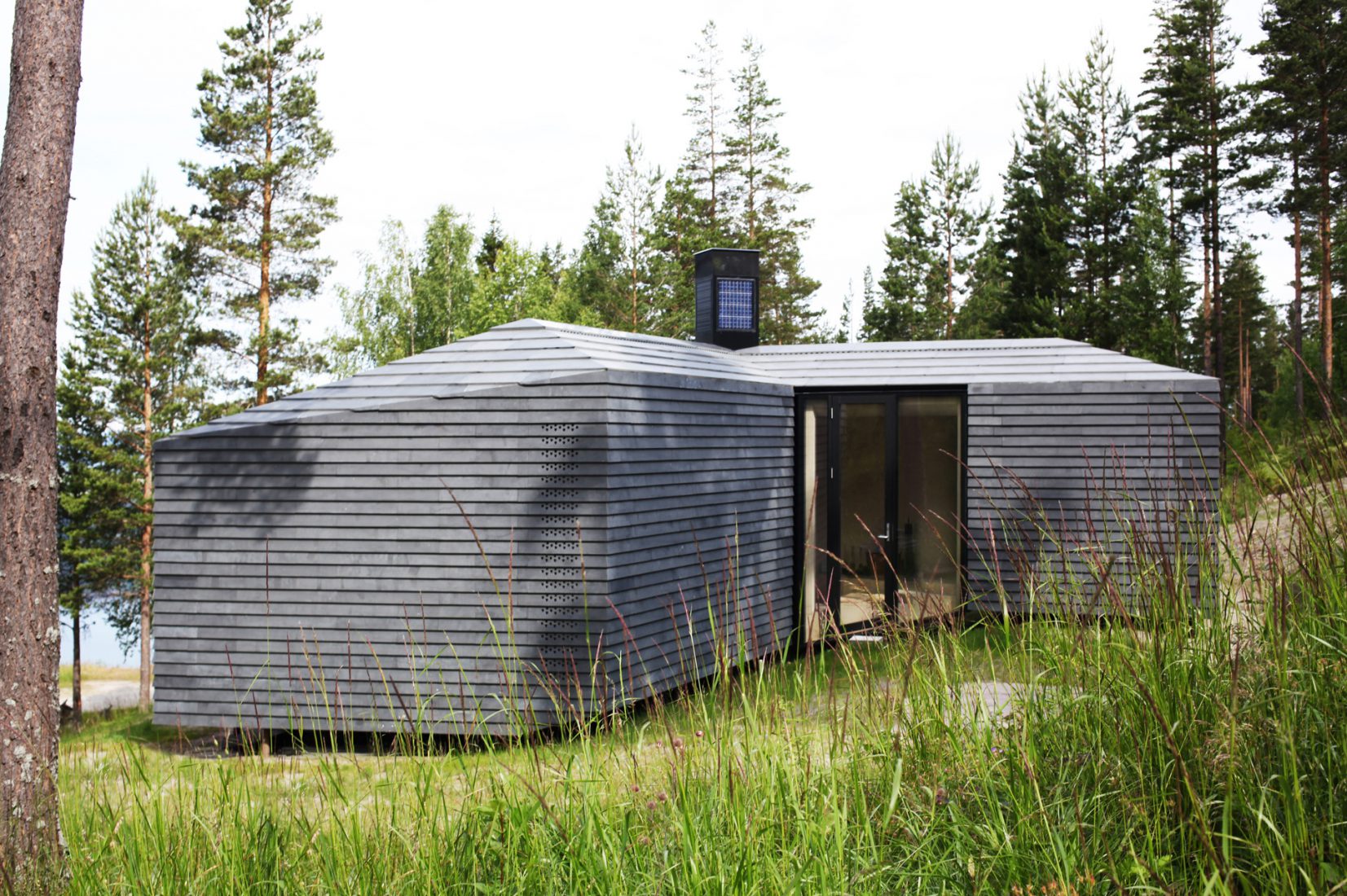 Residenza in legno contemporanea