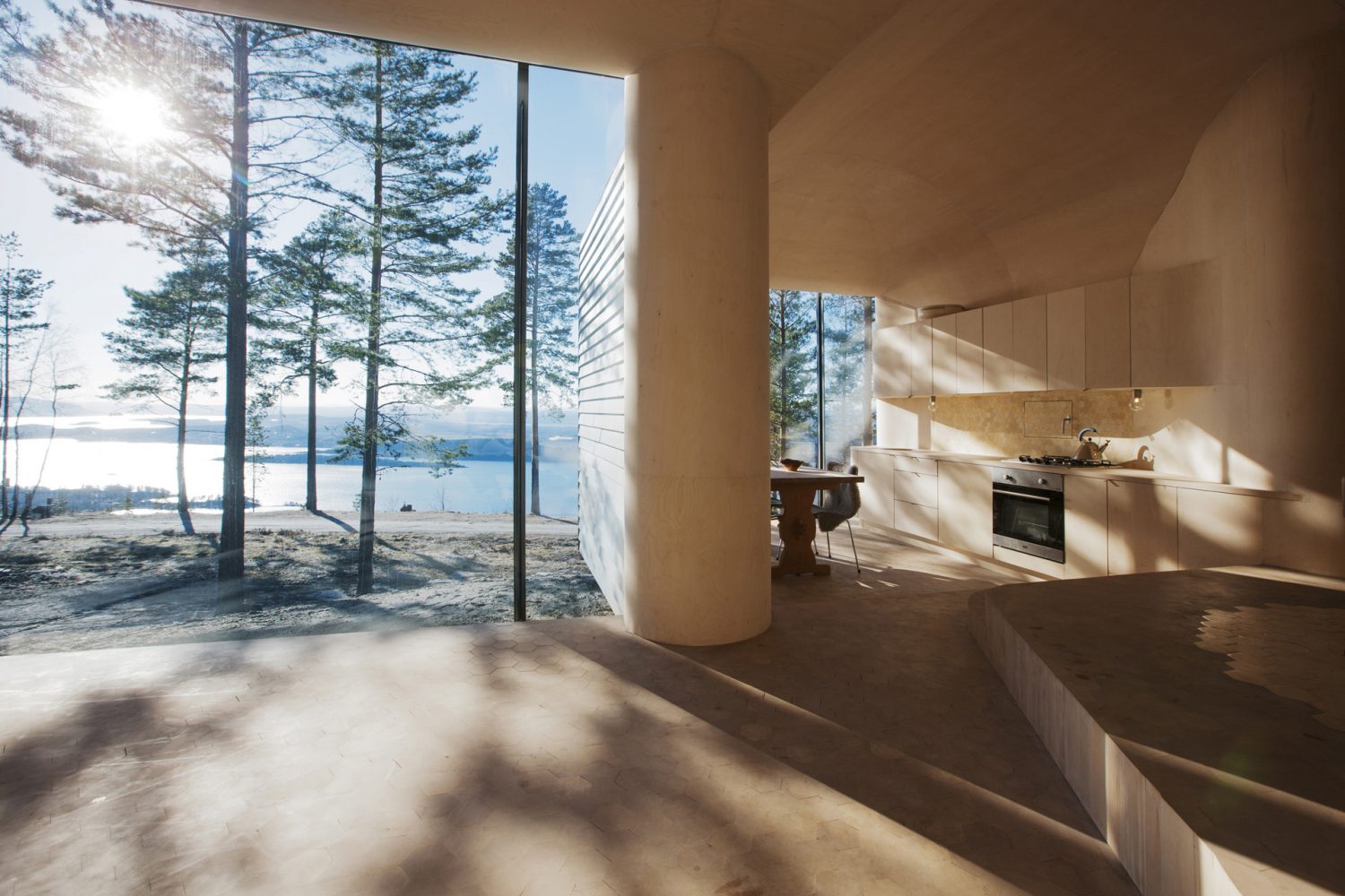 Residenza in legno contemporanea