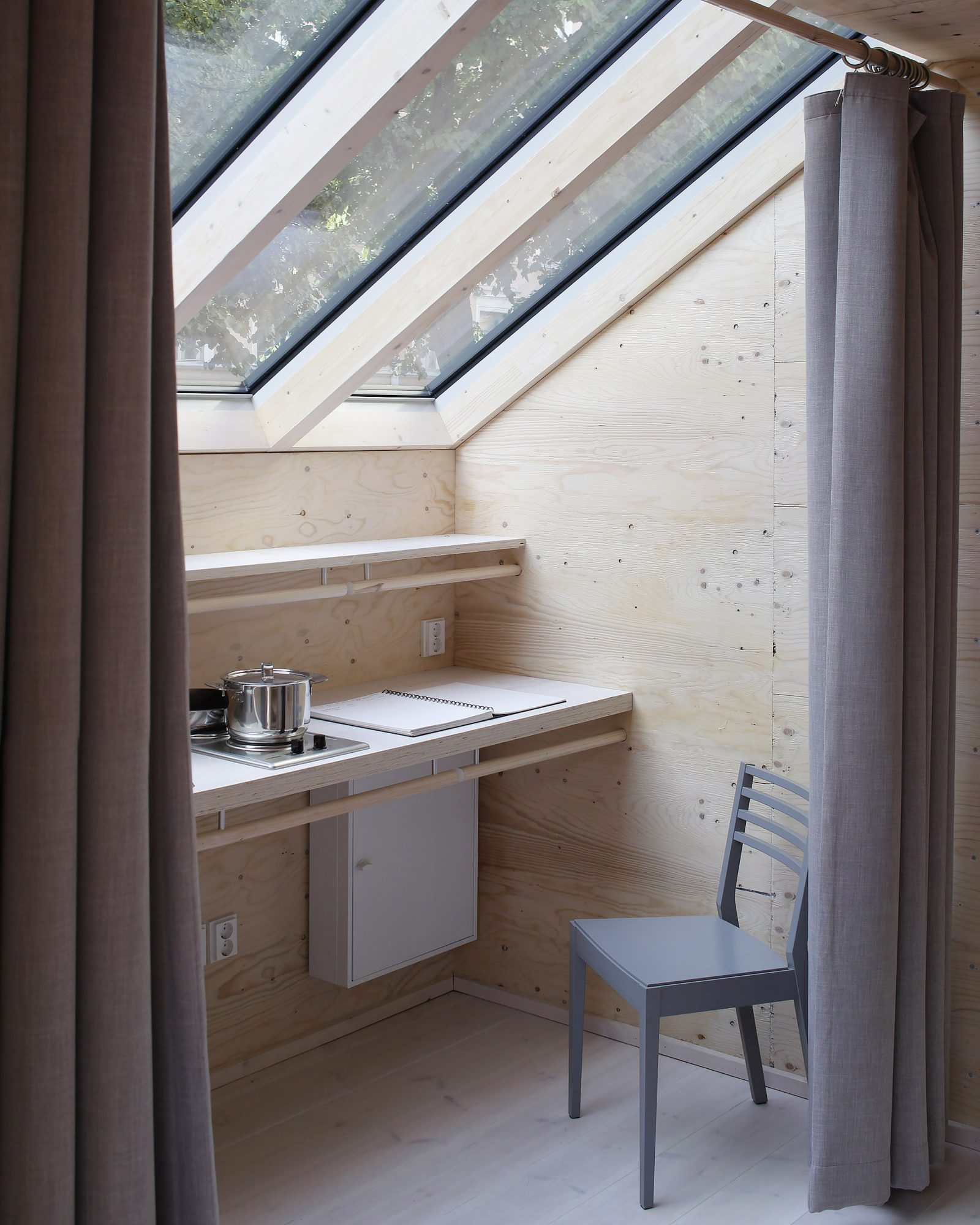 Prefabricated modules in wood