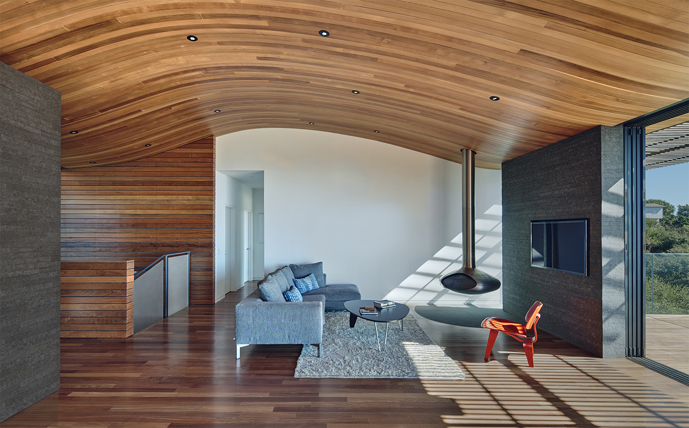 Villa in legno in California