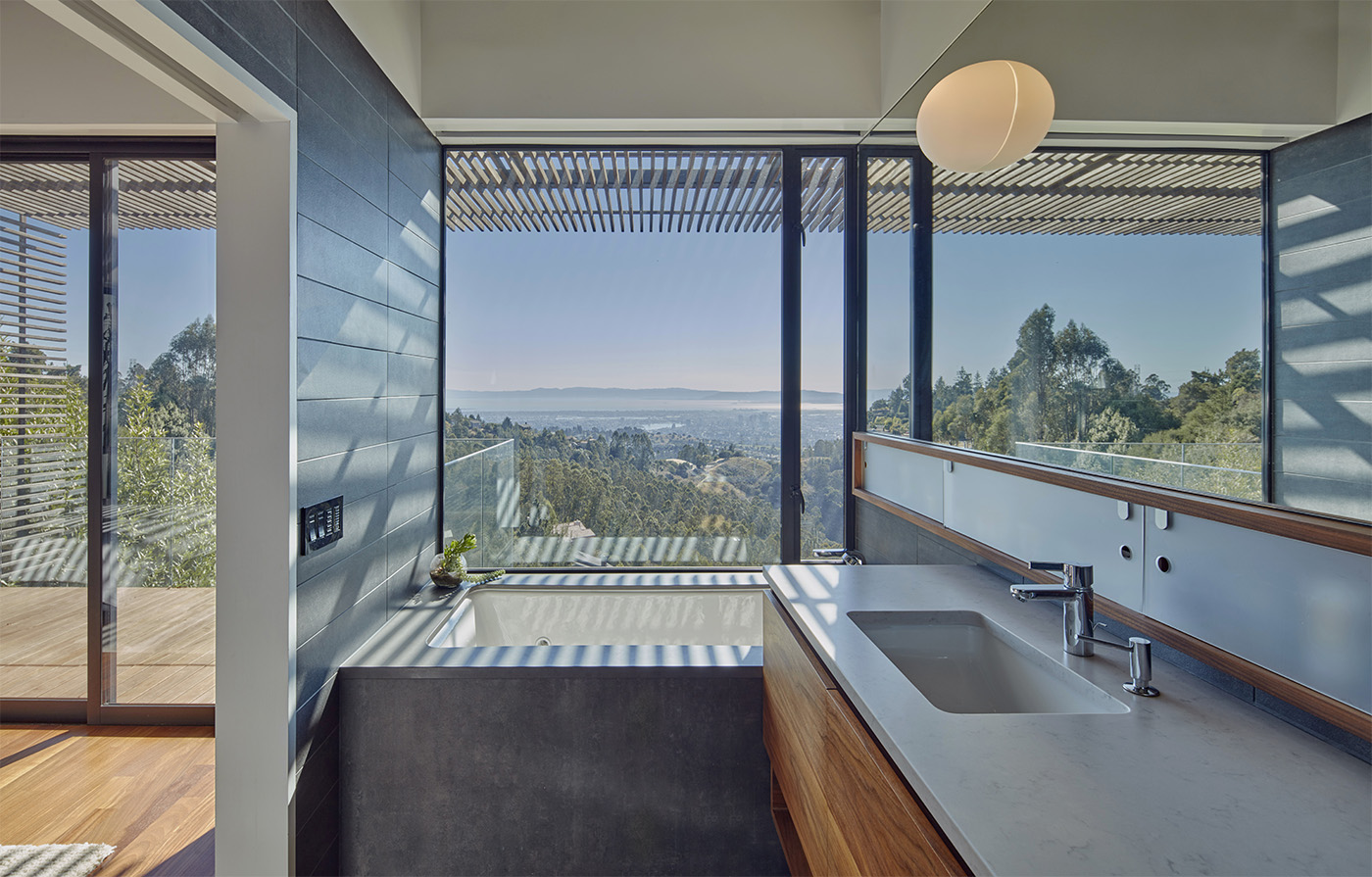 Villa in legno in California