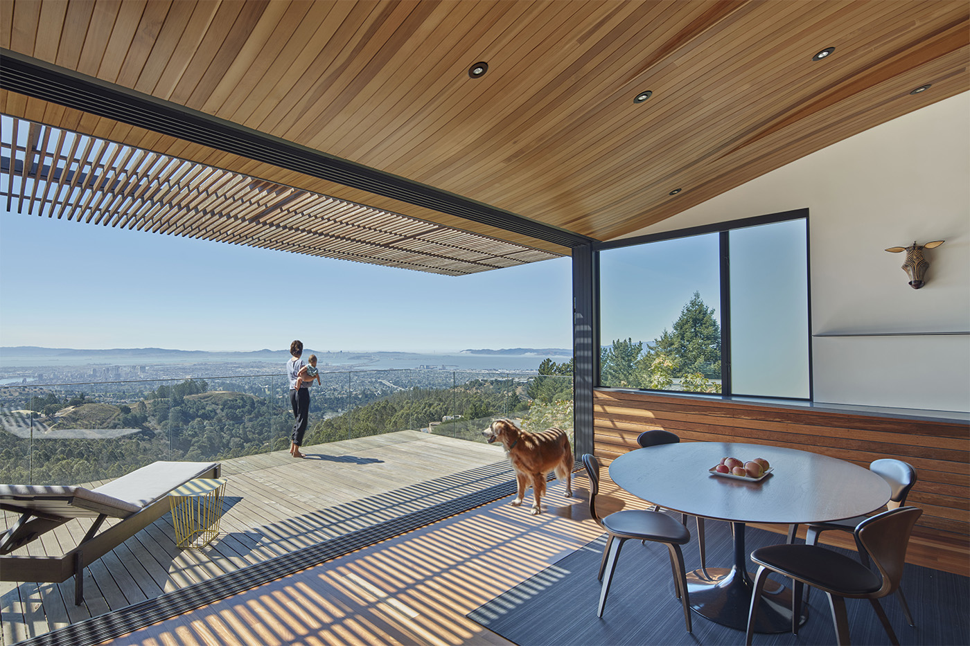 Villa in legno in California