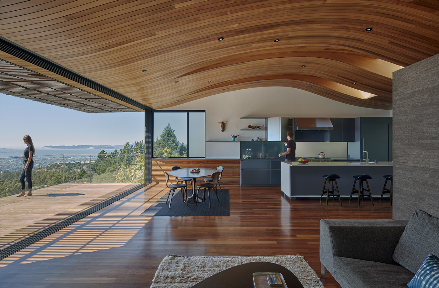 Villa in legno in California