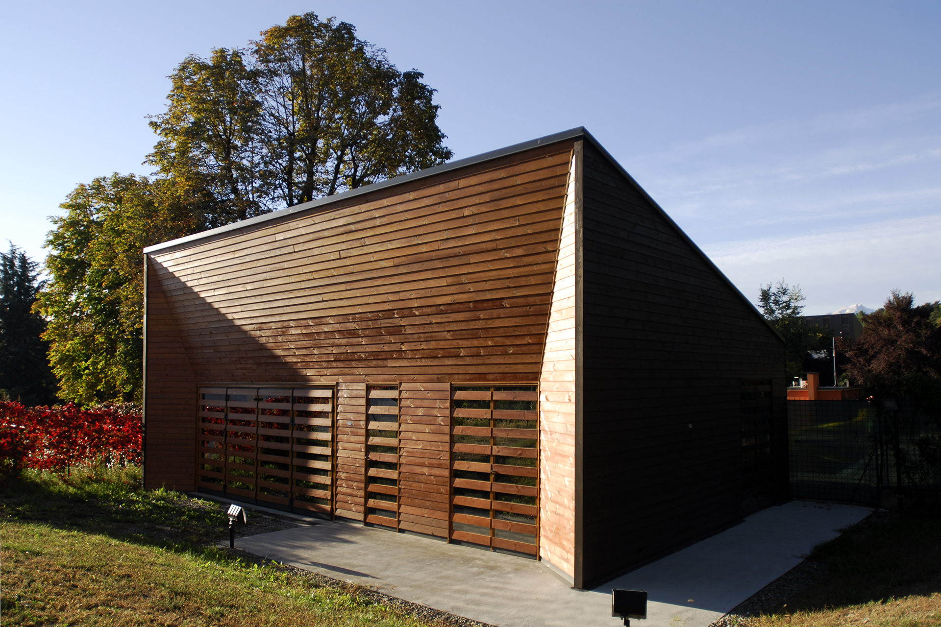 Garage in legno