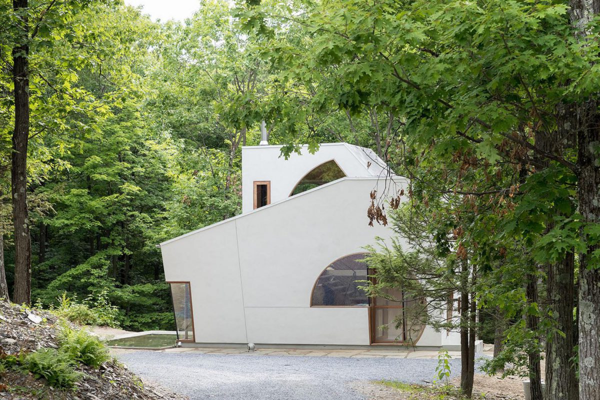 Casa tra gli alberi in legno