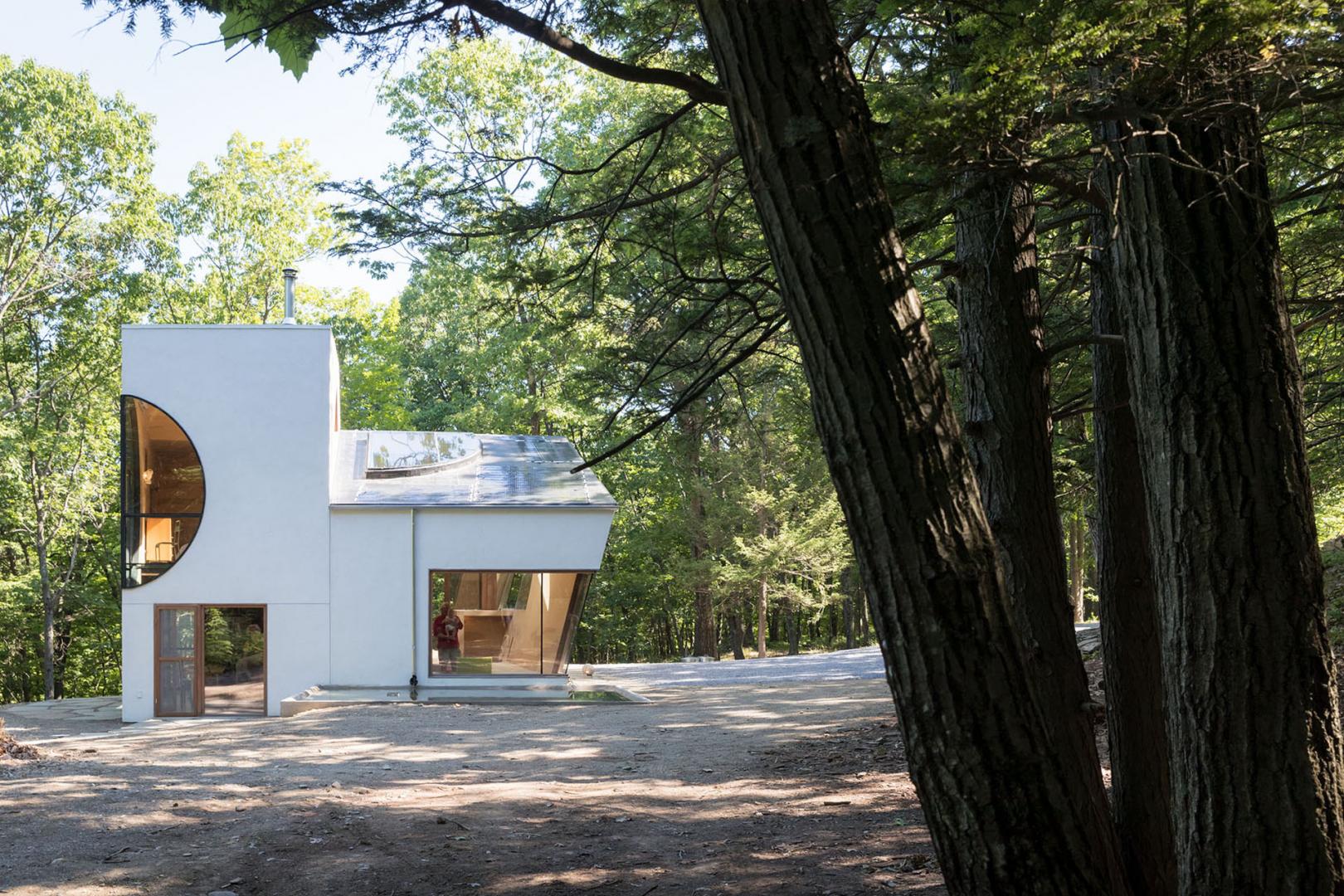 Casa tra gli alberi in legno