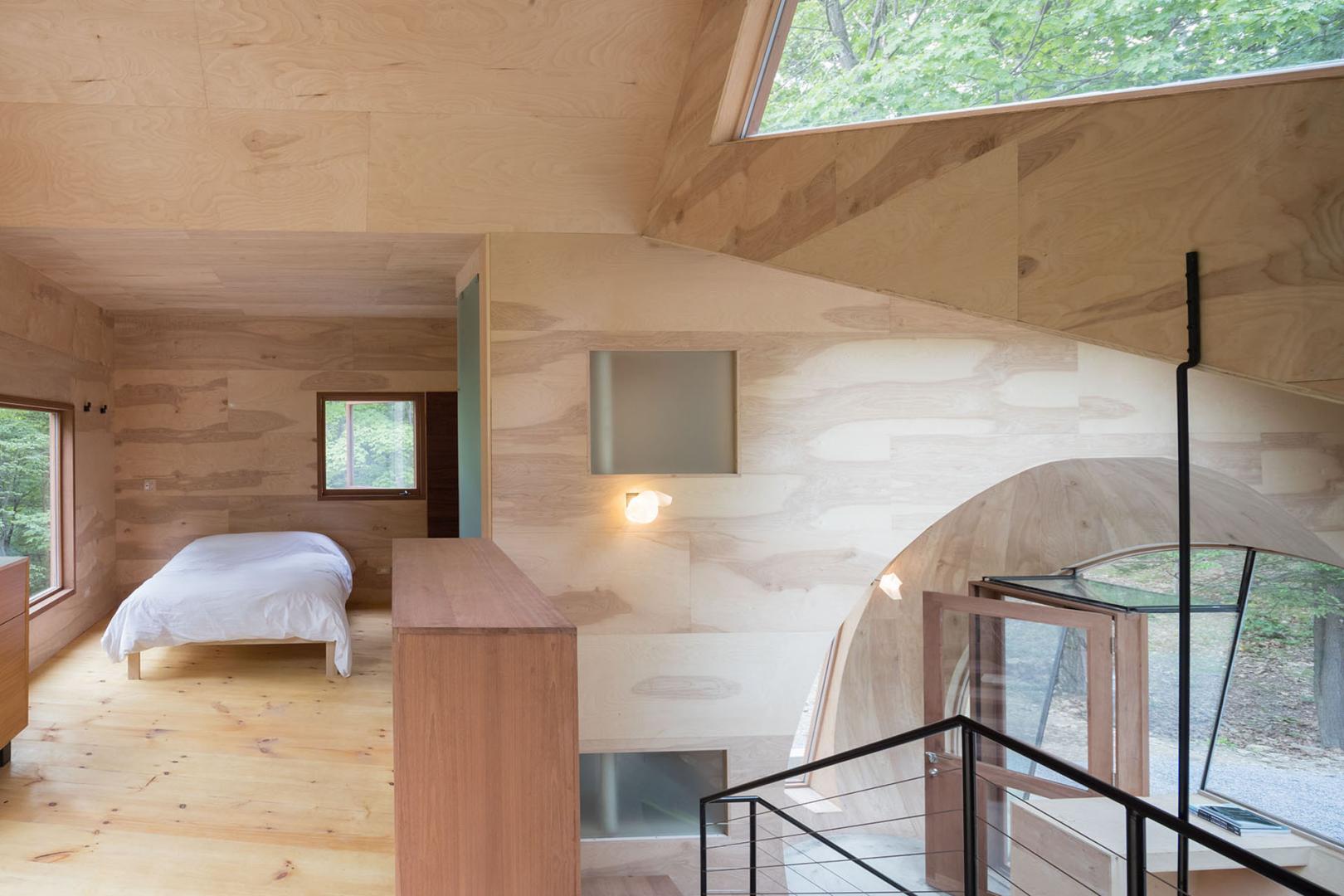 Casa tra gli alberi in legno