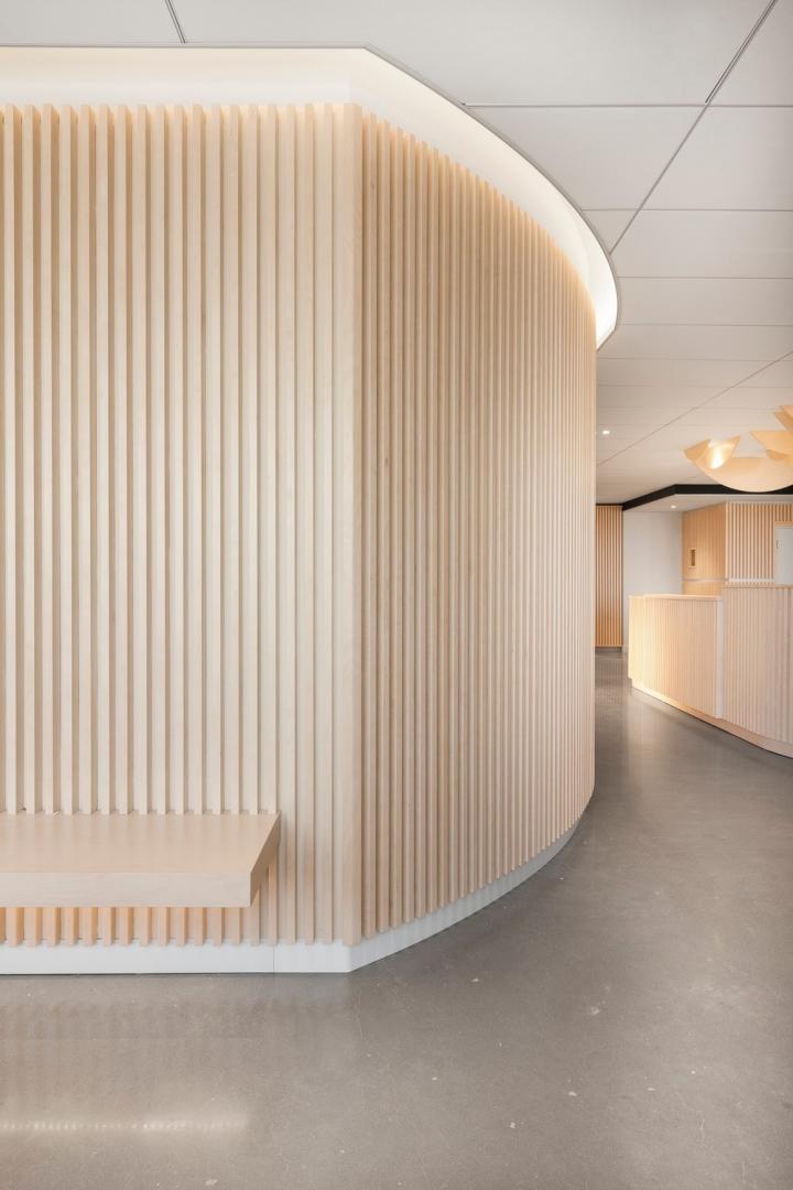Reception di una clinica