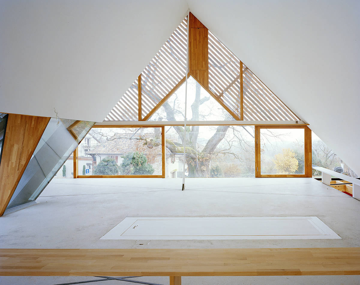 old granary and contemporary architecture