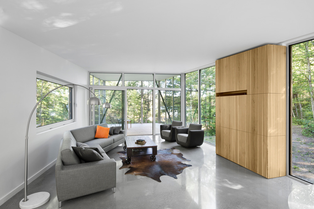 Villa in legno contemporanea
