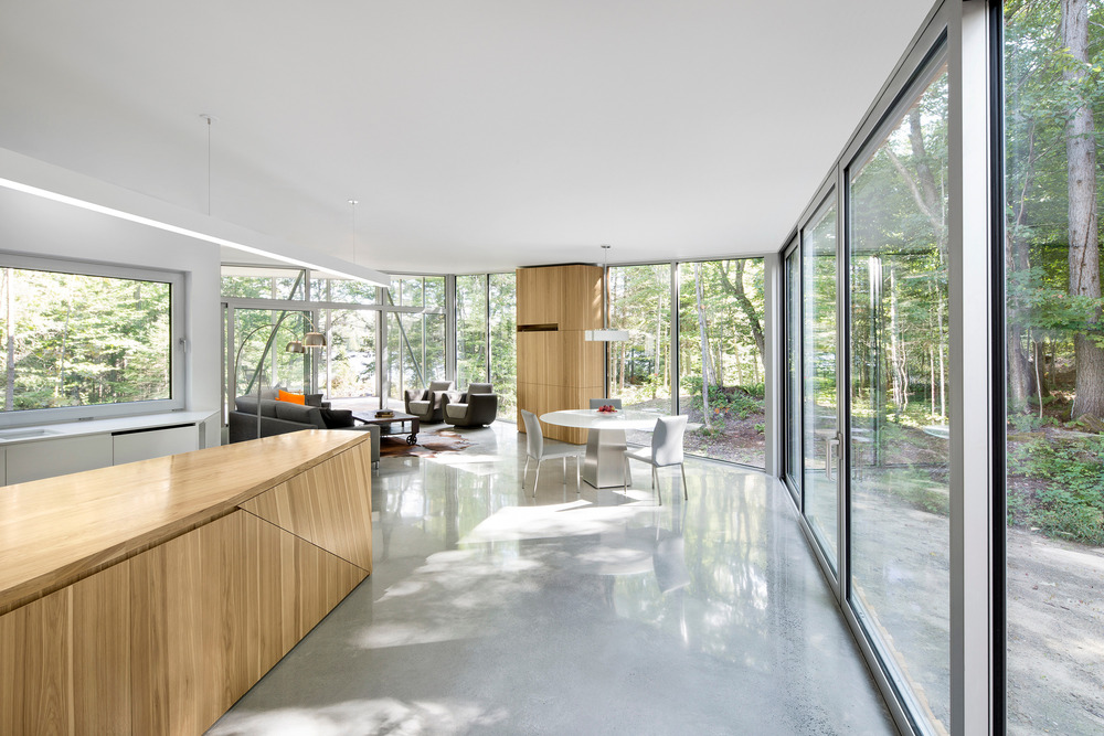 Villa in legno contemporanea
