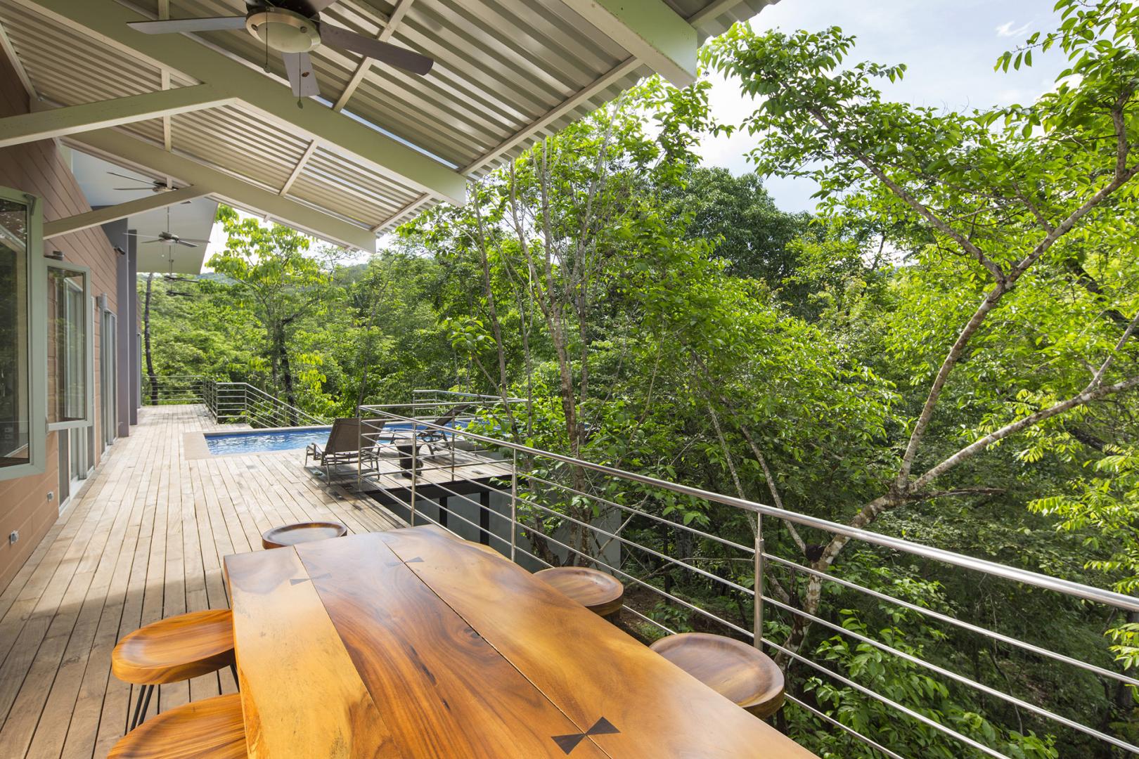 Villa surrounded by vegetation