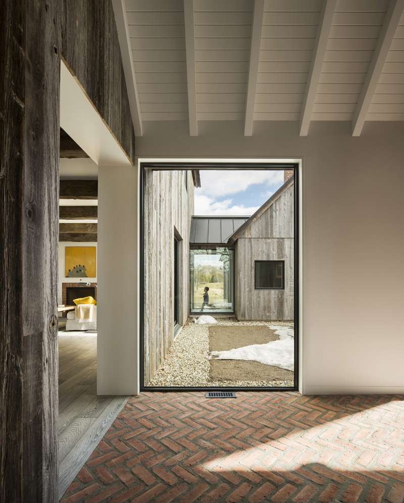 Rivestimento della fattoria in hemlock