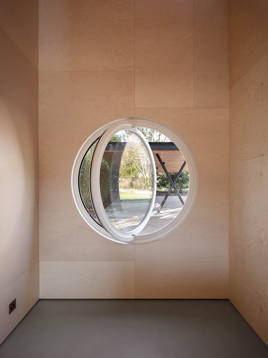 Kitchen and interior in birch wood