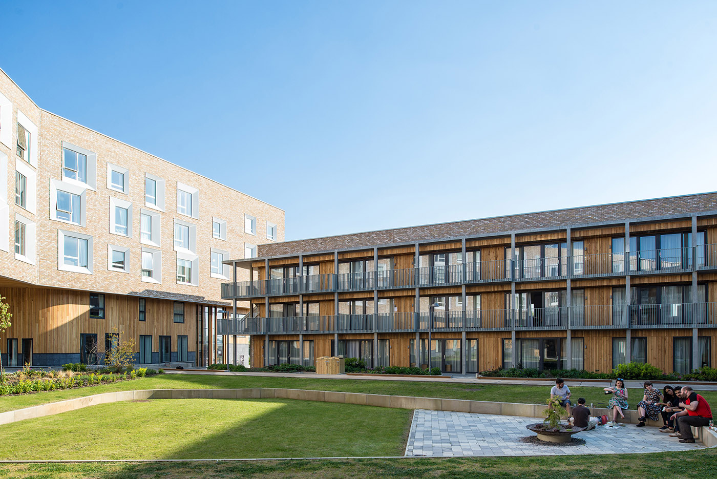 Edifici residenziali Università di Cambridge