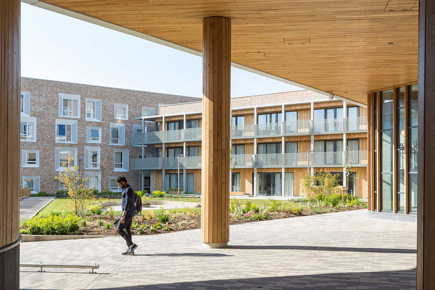 Edifici residenziali Università di Cambridge