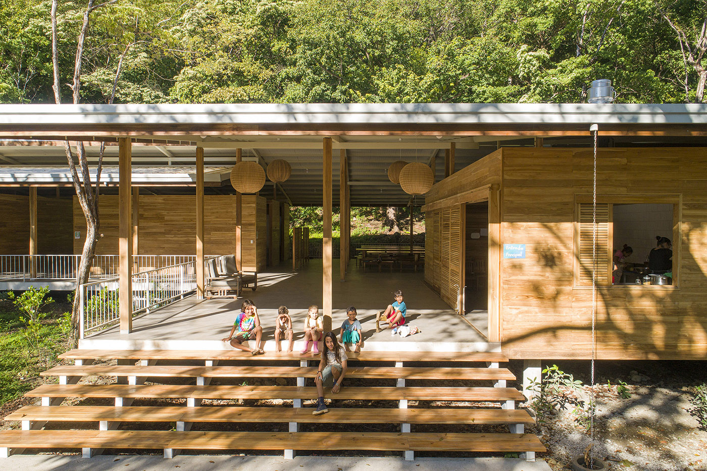 École en bois