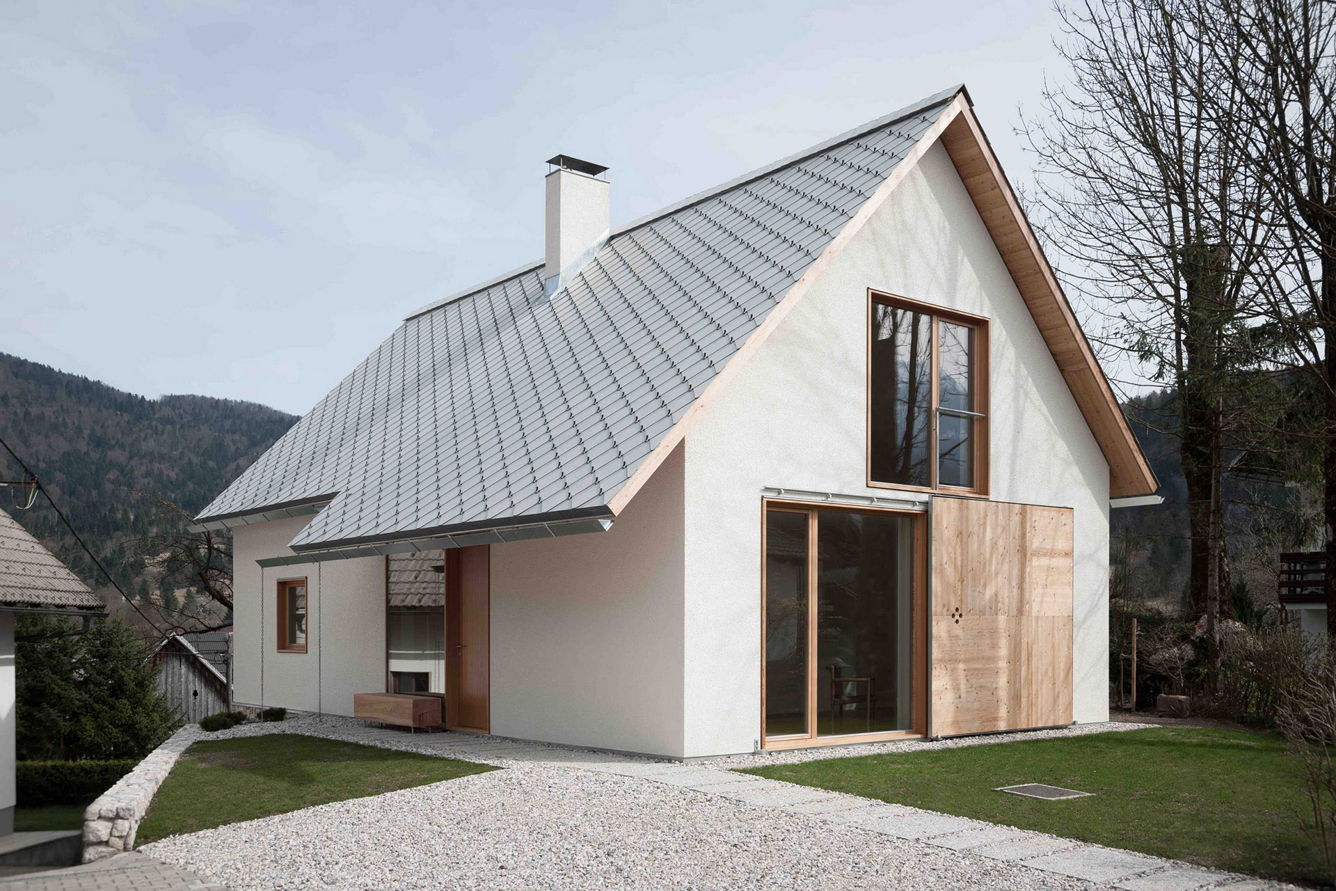 House of an alpine village