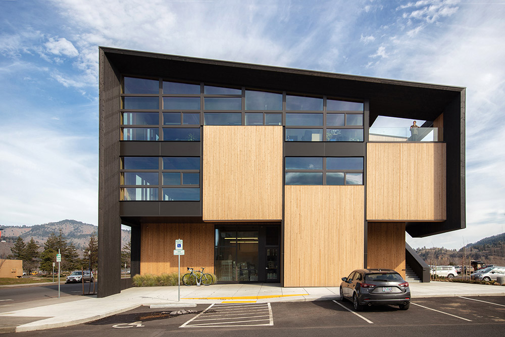 Multifunctional wooden center
