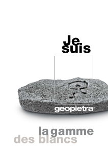 Geopietra-Catalogue Gamme Blancs