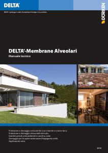 DELTA MS 500-Manuale tecnico Membrane Alveolari