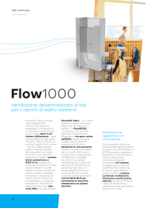 FLOW 1000-Scheda tecnica