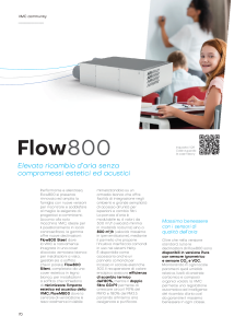 FLOW 800-Scheda tecnica