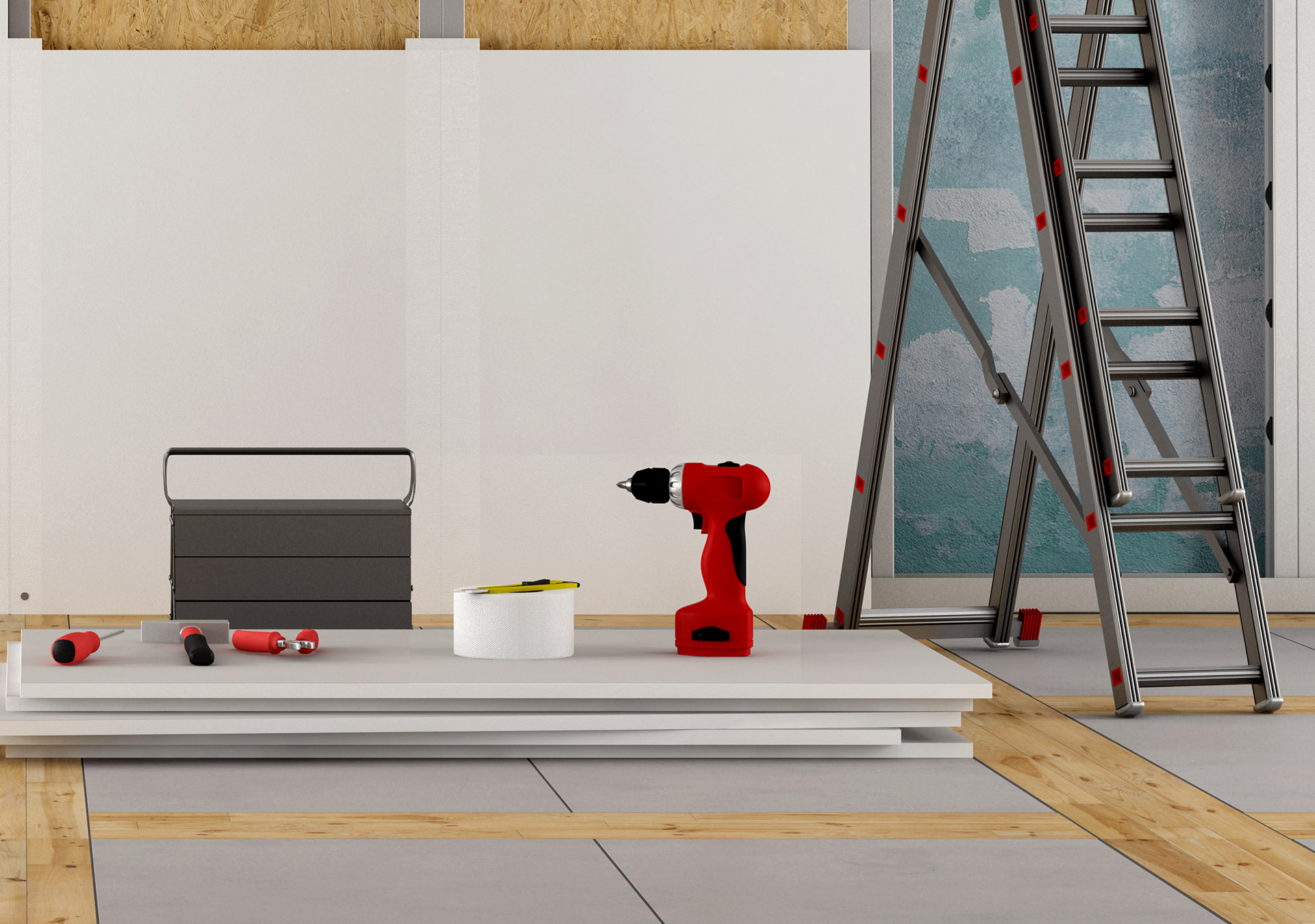 Drop ceiling materials
