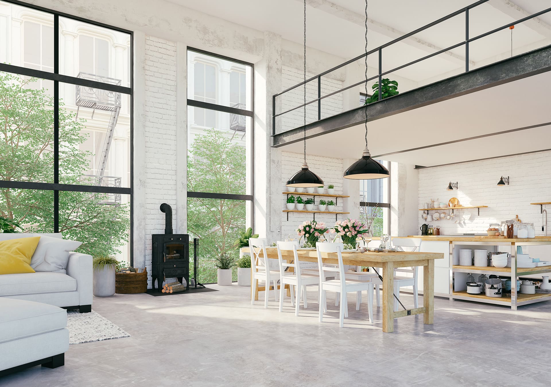 Ejemplo de lofts