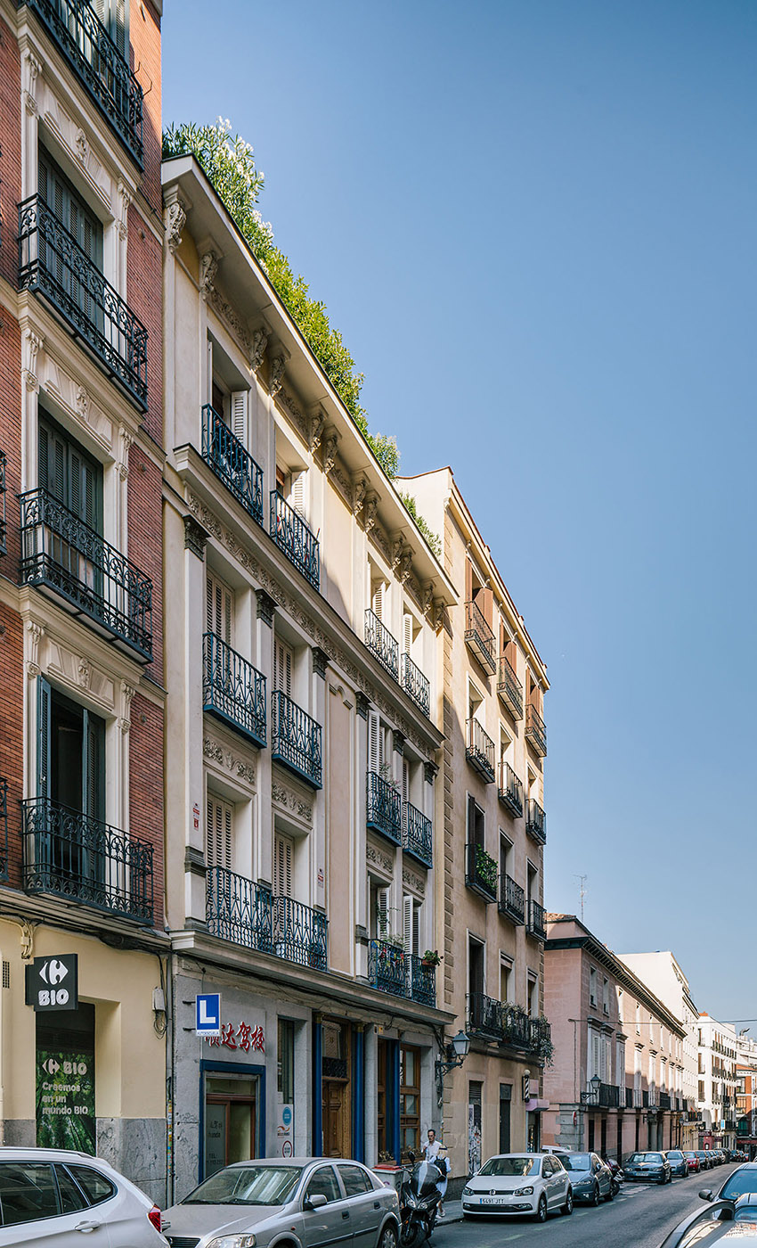 Penthouse au centre de Madrid. Rénovation au nom de l'hédonisme et du plaisir