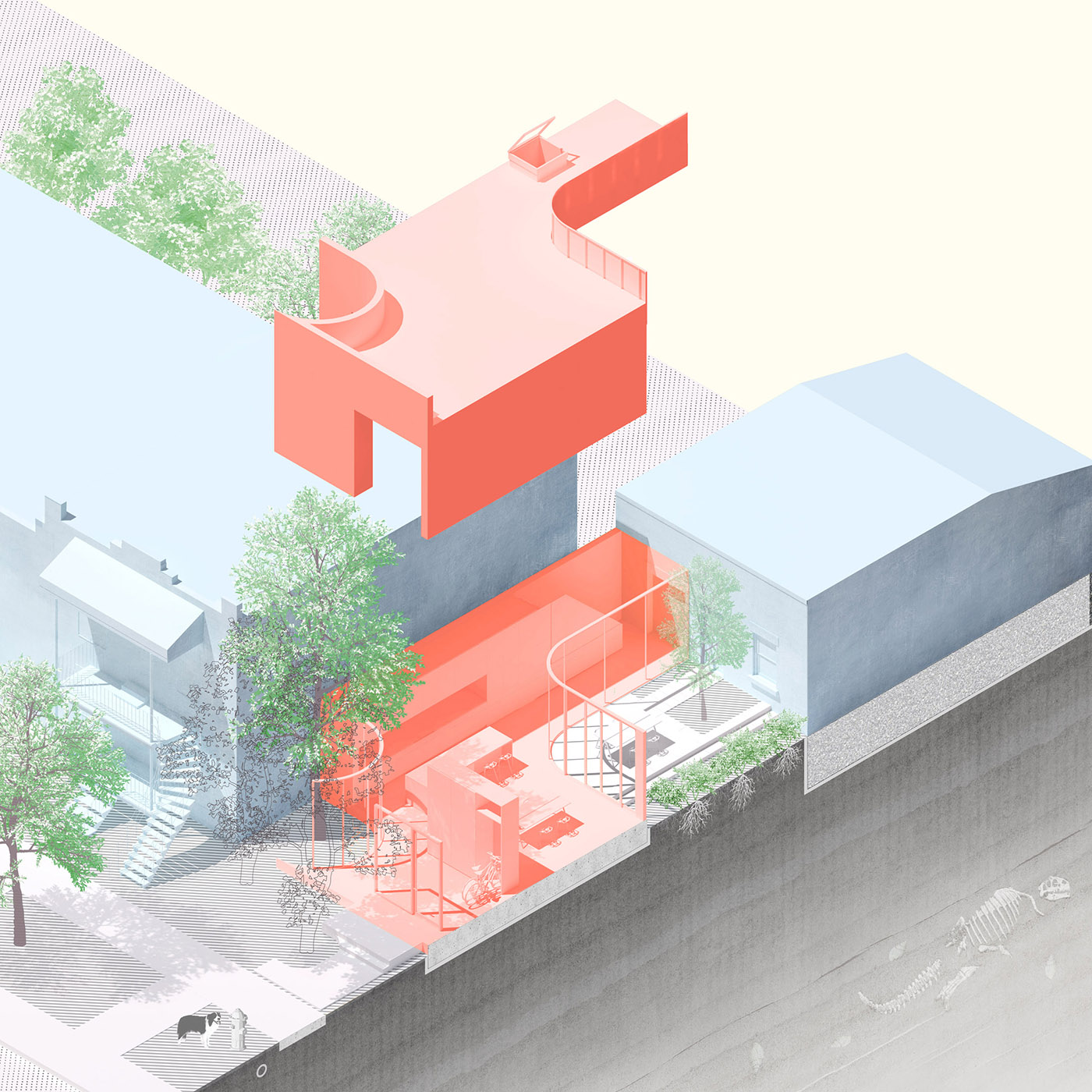 Expansion in Montreal. Transformation of the housing typology known as