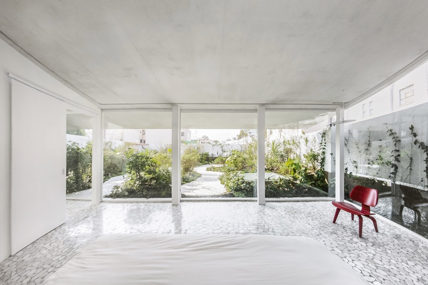 An oasis of nature and serenity in Mexico City: Casa Verne, amidst slits of light and hanging gardens