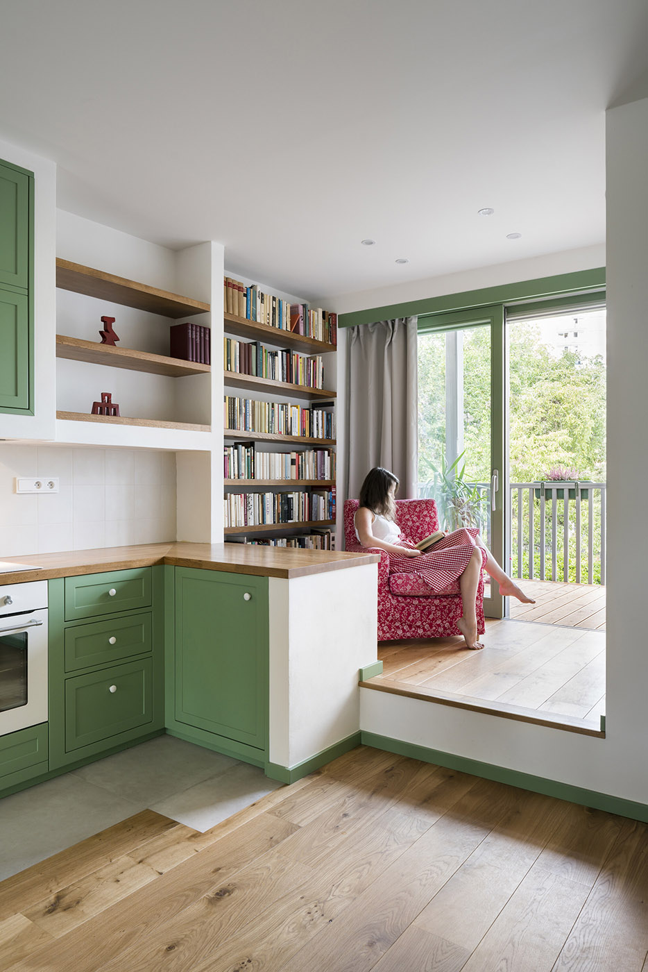 Historic villa in Prague. Reconstruction for the co-living of three families